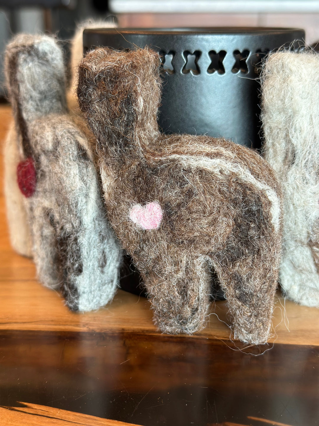 Felted Alpacas