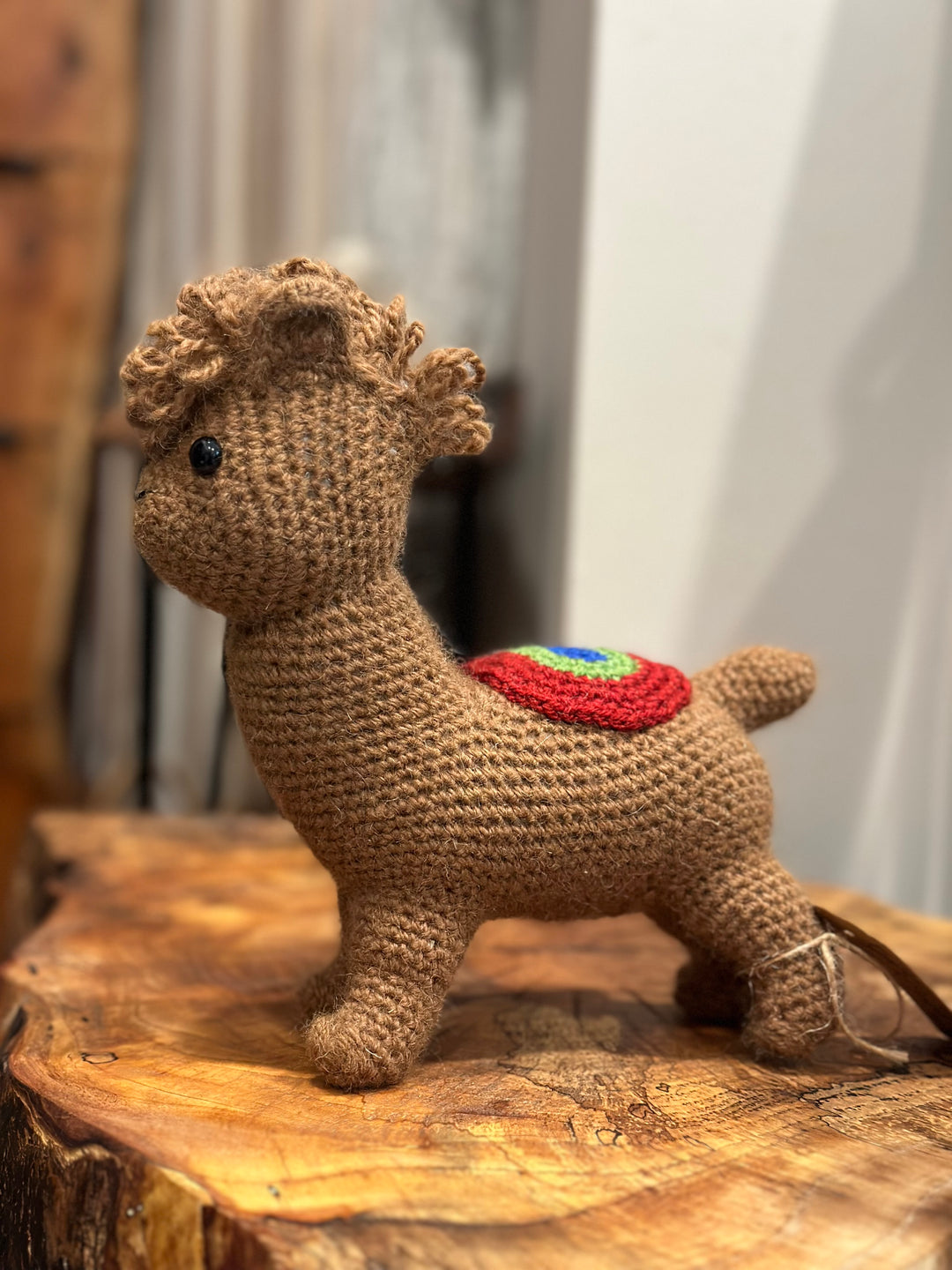 Crocheted Alpaca Stuffed Animal