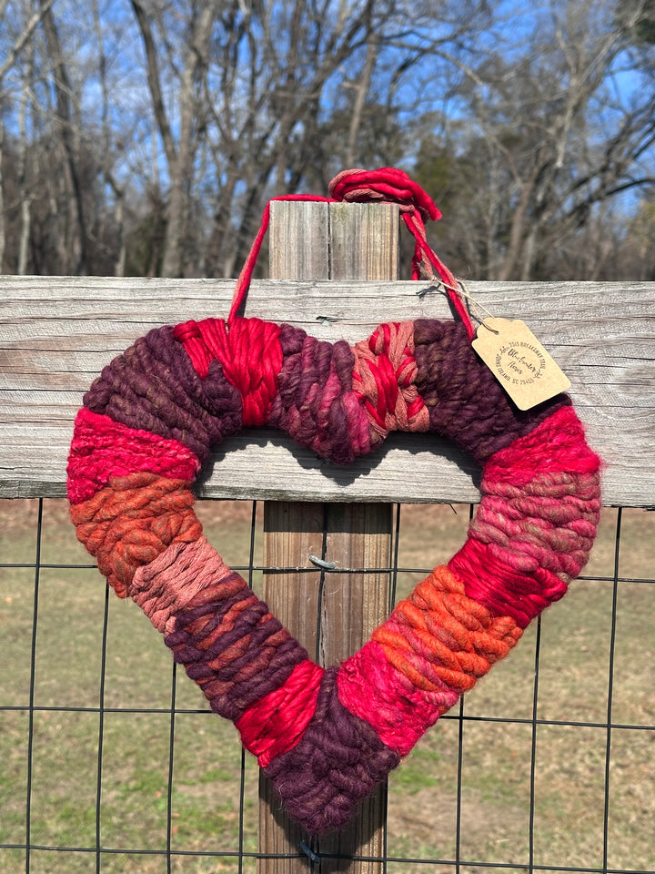 Holiday woven wreaths