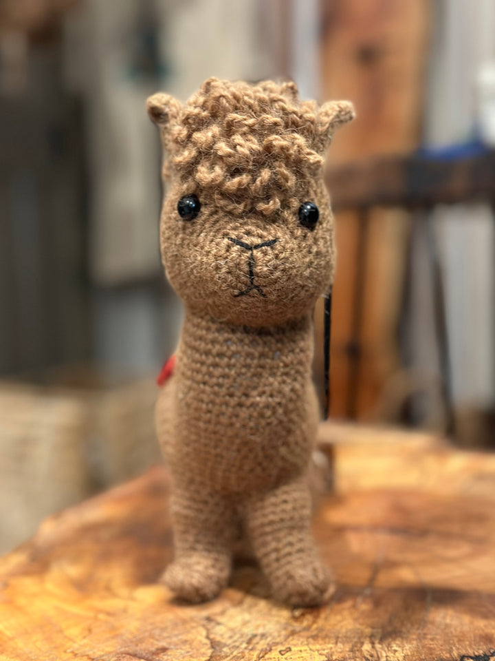 Crocheted Alpaca Stuffed Animal