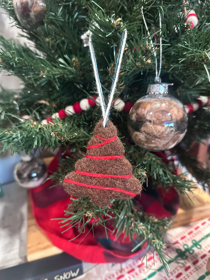 Christmas Felted Ornaments