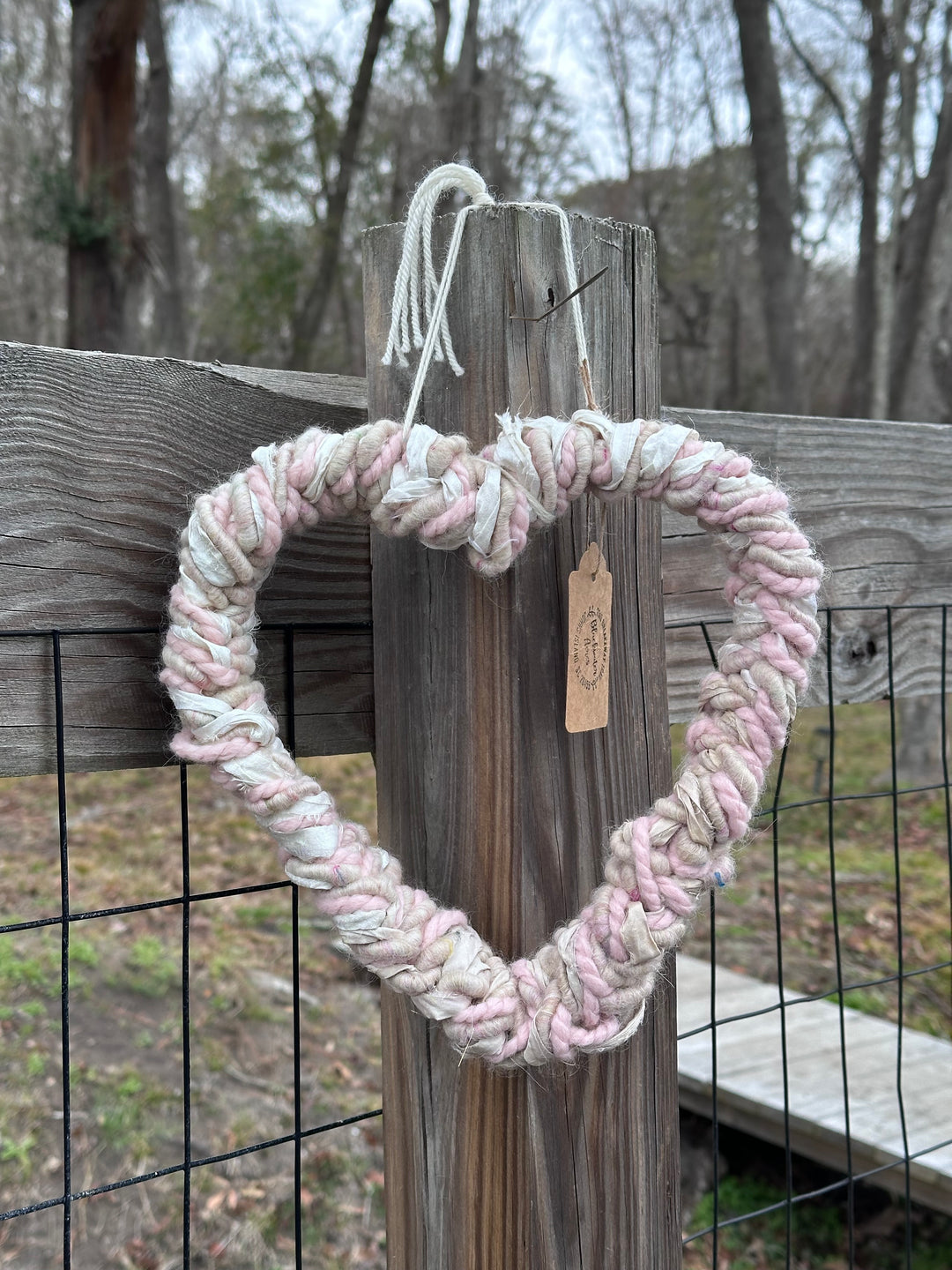 Holiday woven wreaths