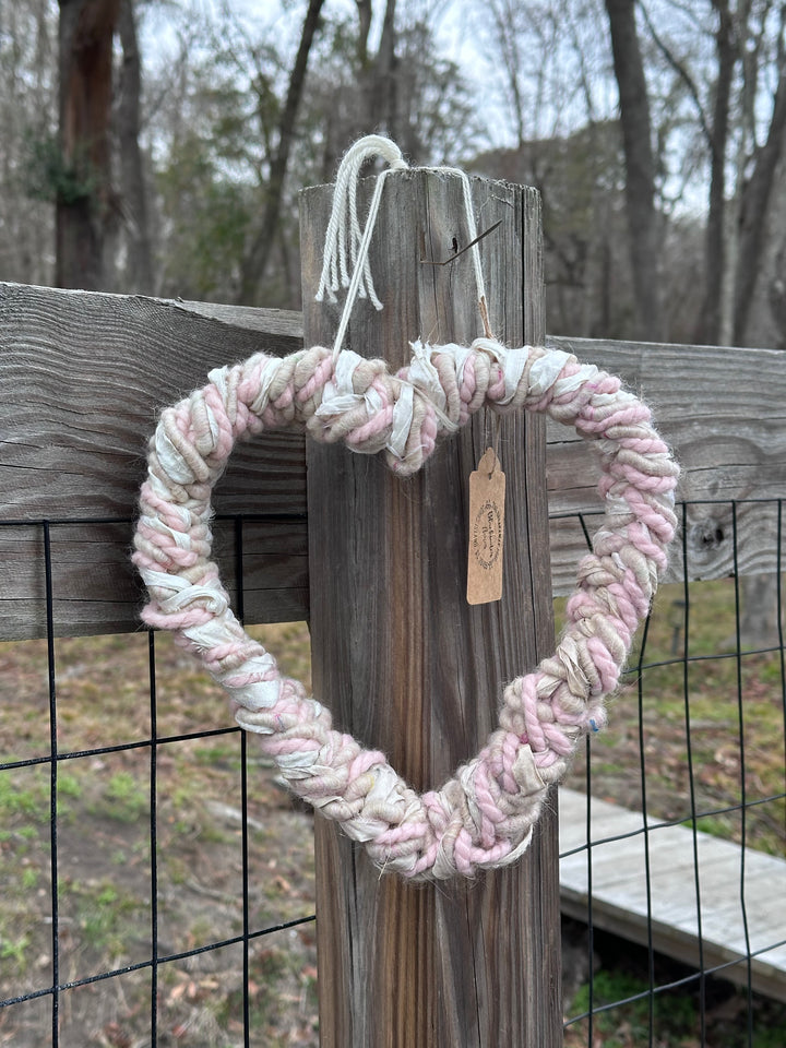 Holiday woven wreaths