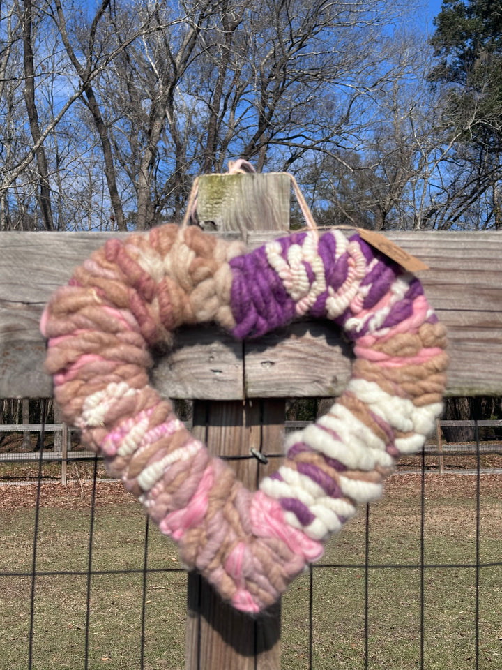 Holiday woven wreaths