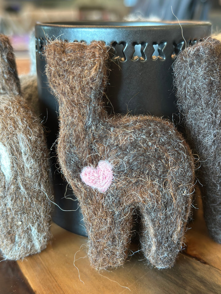 Felted Alpacas