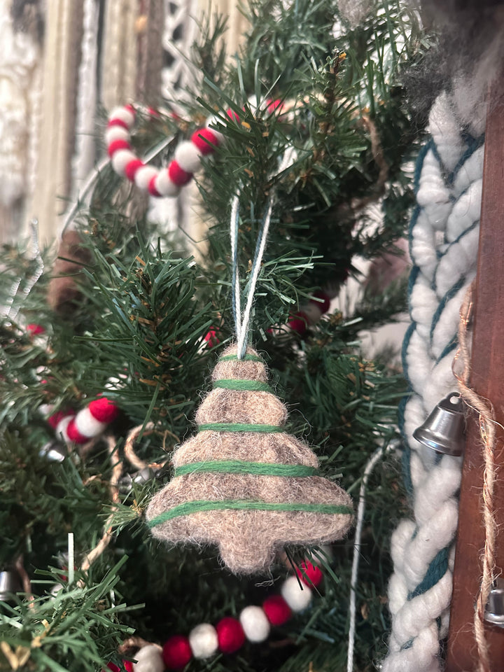 Christmas Felted Ornaments
