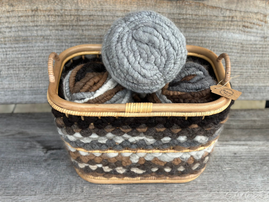 Woven Bamboo Basket