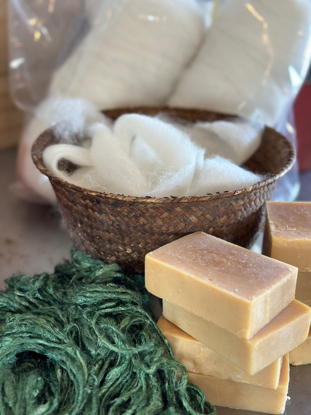 Felted Goat Milk Soap