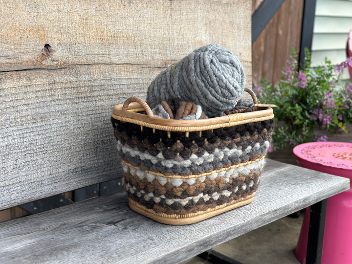 Woven Bamboo Basket