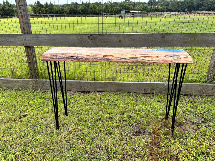 Epoxy Console Table [For Pickup or Local Delivery Only]