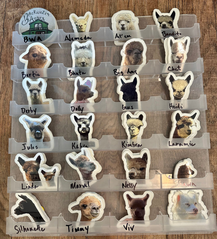 Alpaca Farm Stickers